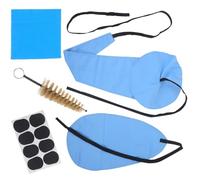 LIFKOME Saxophone Cleaning Cloth Flute Care Cloth for Cleaning Wind Instruments Easy to Use Instrument Maintenance for Musicians Oval and Square Shapes