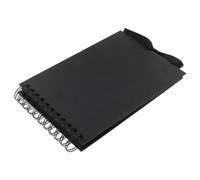 LIFKOME Scrap Book Photo Albums Memory Scrapbook A4 Size Handmade Silk Ribbon Black Cover 40 Pages Photo Scrapbook