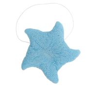 LIFKOME Sea Star Bath Sponge Exfoliating Body Scrubber Lightweight Portable Cute Loofah for Newborns and Soft Gentle Wash Sponge for Shower and Travel
