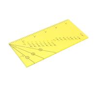LIFKOME Seam Allowance Ruler for Sewing Machines Patchwork Measuring Tool with Markings for Accurate Quilting and Tailoring