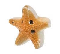 LIFKOME Seastar Ocarina Ceramic Six Hole C Key Ocarina Beginner Wind Music Instrument for Boys and Girls Beach Party Favor Traditional Flute