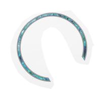 LIFKOME Self-adhesive Acoustic Guitar Sound Hole Edge Sticker 3d Inlay Rosette Decal for 38-inch Guitar and Ukulele Decorative Sound Hole Edge Accessory