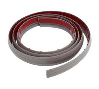 LIFKOME Self Adhesive Floor Transition Edging Strip PVC Gray Wood Grain Flexible Carpet to Tile Doorway Threshold Cover for Home and Commercial Use