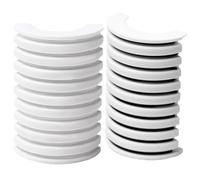 LIFKOME Self-adhesive Lash Glue Strips Waterproof Sweat-resistant Eyelash Extension Supplies 2 Boxes 20 Strips and Black for False Eyelashes Makeup Tools