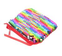 LIFKOME Sequin Small Wallet Bag Crossbody Bags for Women Single Shoulder Strap Purse Cotton Material Fashionable Design Store Small Things Not Easy to Break Or Deform for Shopping