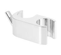 LIFKOME Shower Head Holder Slide Bar Clamp Straight Hook No Drilling Required for Bathroom Use High Strength Material