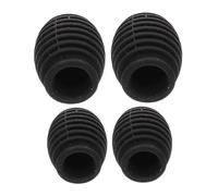LIFKOME Silicone Drumstick Covers Spiral Mute Protectors for Drum Practicing Sound Attenuation and Head Protection for Quiet Practice Sessions