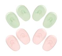 LIFKOME Silicone Ear Protector and Heat Resistant Material 4 Pairs Waterproof Design Protecting Ears from Burns for Hair Dye for Salon and Perming Use