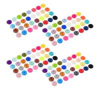 LIFKOME Silicone Lentil Beads Wear-Resistant and Gentle on Sensitive Skin 350pcs Assorted Colour, 12mm Size for Jewelry Making and Bracelet Crafting for Daily Color