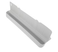 LIFKOME Silicone Sink Splash Guard with Integrated Storage Shelf Splashproof Durable Kitchen Backsplash Protector Space Saving Organizer Tray for Bathtub and Bathroom Water Guards Easy