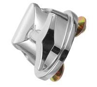 LIFKOME Silver-plated Iron Floor Tom Leg Clamp Drum Kit Accessory Base Percussion Instrument Part Compatible with Various Drum Easy Installation