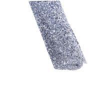 LIFKOME Silver Rhinestone Nail Art Table Mat Manicure Table Cover for Nail Techs DIY Salon Supplies Creative Accessories