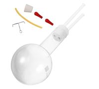 LIFKOME Siphon Principle Chemistry Demonstration Kit with Gas Pump for School Science Teaching Setup Space-saving Design Safe and Sturdy Educational Supplies for Middle and High School