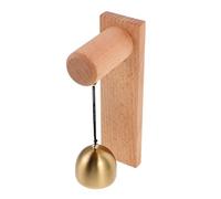 LIFKOME Solid Wood Japanese Style Door Chime for Business and Home Decorative Entry Windchime Bell for Store and Office Easy to Hang Shopkeeper Doorbell with Reliable Alert and Elegant