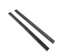 LIFKOME Soundproof Door Sweep 2pcs 50cm Flexible Bristle Design Plastic Iron Door Bottom Seal for Indoors Noise Blocker Small Animal Blocker