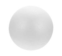 LIFKOME Spherical Foam Cake Model for Decorating Practice Reusable White Lightweight Bakery Cake Prop Smooth Surface Dummy for Crafting Floral Mould DIY Sculpting Tool