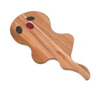 LIFKOME Spooky Ghost Charcuterie Board Hardwood Cutting Board for Halloween Parties Dual Function Cheese and Vegetable Serving Tray Wooden Construction Easy to Clean Compact for