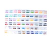 LIFKOME Square Diamond Beads for Drill Painting DIY Accessories Resin Rhinestones Kit Shiny Rhinestone Craft Materials for Diamond Art and Drill Painting Supplies