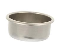 LIFKOME Stainless Steel Coffee Machine Filter Basket Porous Reusable Espresso Filter Cup for Double Shots Smooth Polished Surface Fine Coffee Powder Filtration for Home and Professional