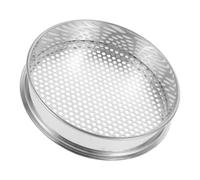 LIFKOME Stainless Steel Garden Soil Sifter with Fine Mesh Reusable Heavy-duty Soil Screening Tool for Efficient Outdoor Gardening