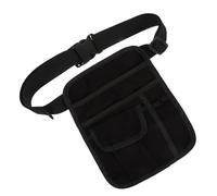 LIFKOME Stylish Waitress Waist Pouch with Adjustable Strap Durable Canvas Work Organizer for Restaurant Cafe and Hospitality Reusable Apron Bag with Pocket for Easy Access
