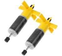 LIFKOME Submersible Pump Rotor Impeller Not Easy to Deform for Water Filter 2pcs Material Replacement for Fountains and Aquariums