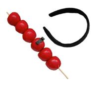 LIFKOME Sugar Gourd Headband for Women and Teens Unique Candied Design Multi-functional Holiday and Halloween Hair Accessory Wide Applicability for Daily and Party Use