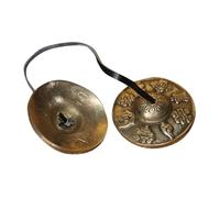 LIFKOME The Bell Cymbals Bell for Meditation Tingsha Percussion Instrument Religious Musical Apparatus Cymbals Chimes for Sound