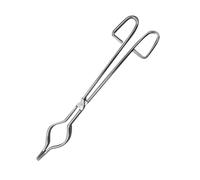 LIFKOME Thickened Stainless Steel Foundry Crucible Tongs High Temperature Resistant Metal Casting Tool for Precious Metals Smelting and Jewelry Refining