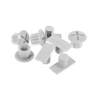 LIFKOME Toddler Plastic Screw Cap Set for Child's Slide, 8pcs Slide Nut Replacement with Plastic Material, Easy to Install and Prevent Screws from Loosening for Playground and Play Area