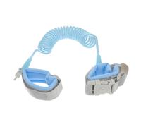 LIFKOME Traction Belt with Induction Lock Anti-Lost Safety Wrist Strap for Boys and Stainless Steel Walking Harness for Years Blue Rope