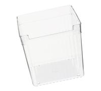 LIFKOME Transparent Refrigerator Side Door Storage Bin Food Organizer for Fruits Snacks Vegetables Daily Use Fridge Storage Container to Keep Items Fresh and Neatly Arranged
