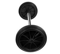 LIFKOME Trash Can Move Wheels Plastic Stable Outdoor Replacement for Garbage Bin Easier to Maneuver Home Use