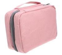 LIFKOME Travel Makeup Bag Portable Toiletry Organizer with Multiple Compartments for Easy Access Stylish Folding Design for Women The Go