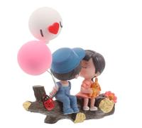 LIFKOME Tree Branch Cute Romantic Car Ornament Couple Figurine Resin Dashboard Decor for Car Interior