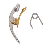 LIFKOME Trumpet Watergate Key Silver Large Coppered Silicone Trumpet Draining Tool Practical Drain Accessory Easy to Install for Players