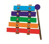 LIFKOME Unfinished Wooden Xylophone DIY Painting for Educational Craft Supply with Smooth Sanded Surface Portable Musical Instrument for Boys and Creative Play