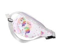 LIFKOME Unicorn Sequin Waist Bag for Girls PVC Crossbody Bag Stylish and Fun Design for Kids for Sports and Outdoor Activities