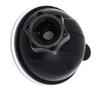LIFKOME Universal Suction Cup Mount for Dash Cam with Slip-resistant Plastic Base and 360 Degree Rotating Holder, Black Car Windscreen Mount for Secure Dash Camera Installation