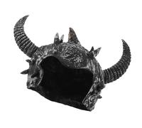LIFKOME Viking Horn Hat Wide Brim Cowboy Hat for Men Medieval Helmet King Helmet Headpiece for Party Festival