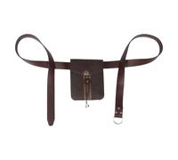 LIFKOME Vintage Medieval Waist Pack with Steampunk Influence Costume Accessory for Festivals Hiking Outdoor Adventures