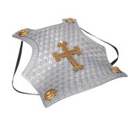 LIFKOME Vintage Real Armour for Smooth Polished Roman Chest Plate with Cross Design Role-playing Prop for Boys and Promotes Hand-eye Coordination and Emotional Development