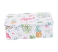 LIFKOME Vintage Slide Top Metal Tin Box Storage Container for Candy Pills Jewelry Retro Tinplate with Bright Color Portable and Multi Use for Organizing Small Items