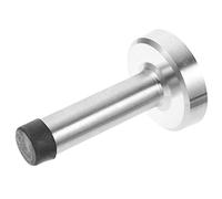 LIFKOME Wall Mounted Door Stopper Stainless Steel Floor Protector with Noise Reducing Rubber Tip for Home Office Bathroom Weatherproof Damage Door Stop with Wide Screw Base