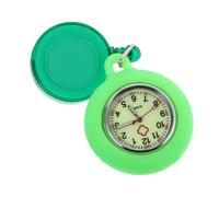 LIFKOME Watch and Practical Design for Hospital Use Luminous Quartz Pocket with Retractable Clip, Convenient to Wear in Green Nurse Suitable for Student Nurses and Doctors