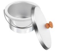 LIFKOME Wax Heater Inner Pot with Lid Compact Size Nonstick Iron Material for Home and Salon Waxing Use