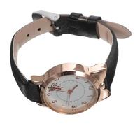 LIFKOME Wear Resistant Cute Cat Watch with Arabic Numerals Dial for Daily Use Comfortable Fit Women Gift Timepiece