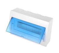 LIFKOME Weatherproof Outdoor Plastic Circuit Breaker Box Junction Distribution Enclosure with Din Rail for Commercial Residential Electrical Safety and Rapid Installation
