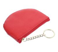 LIFKOME Women Small Pu Leather Coin Purse with Keychain Lightweight Mini Wallet for Storing Small Items and Changes, for Working Outdoor and Travelling