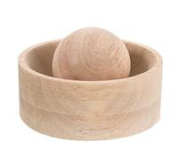 LIFKOME Wooden Dumpling Wrapper Maker Mold with Ergonomic Grip Precision Dough Press Tool for Dumplings Baozi Ravioli and Pastry Making Easy Clean Kitchen Gadget for Consistent Wrappers